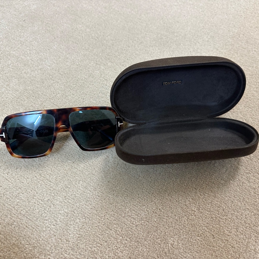 TOM FORD Brown Sunglasses Elegant Accessories